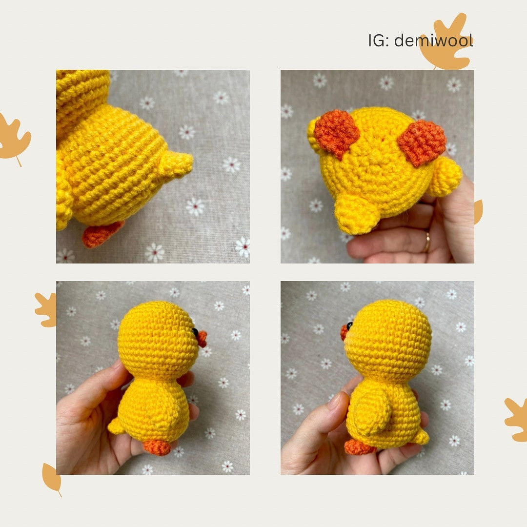 Free Crochet Pattern: Adorable Baby Chick Amigurumi
