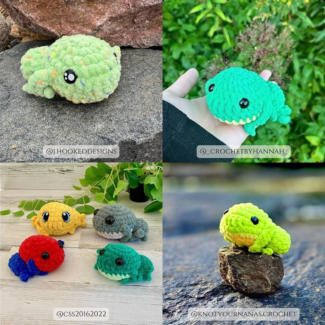 Free Crochet Pattern: Adorable Baby Frog Amigurumi