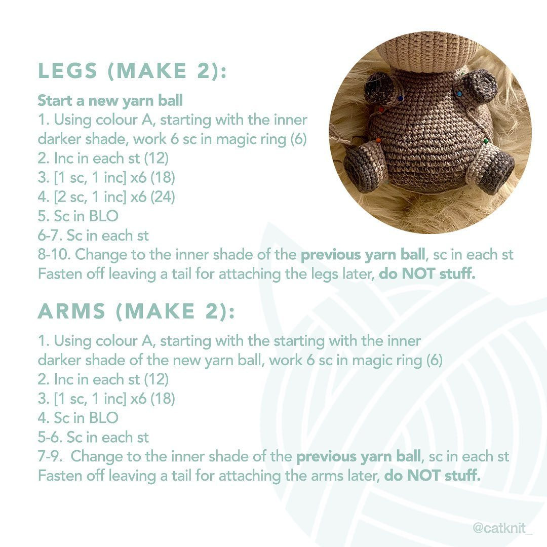 Free Crochet Pattern: Adorable Baby Hippo Amigurumi