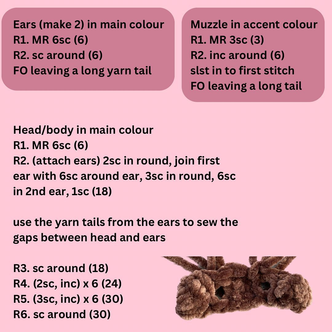 Free Crochet Pattern: Adorable Bear Hugs
