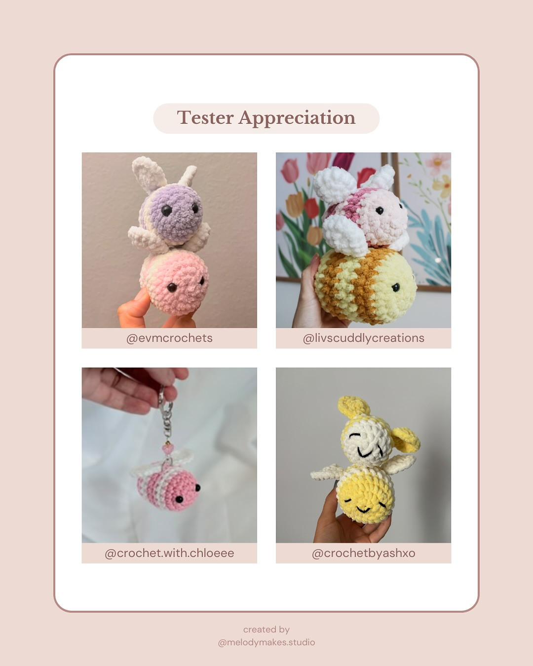 Free Crochet Pattern: Adorable Bee and Bunny Amigurumi