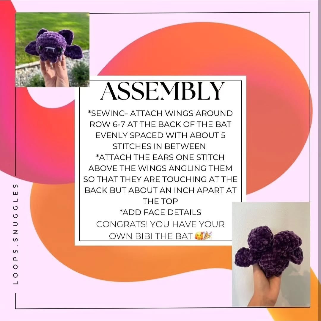 Free Crochet Pattern: Adorable Bibi the Bat
