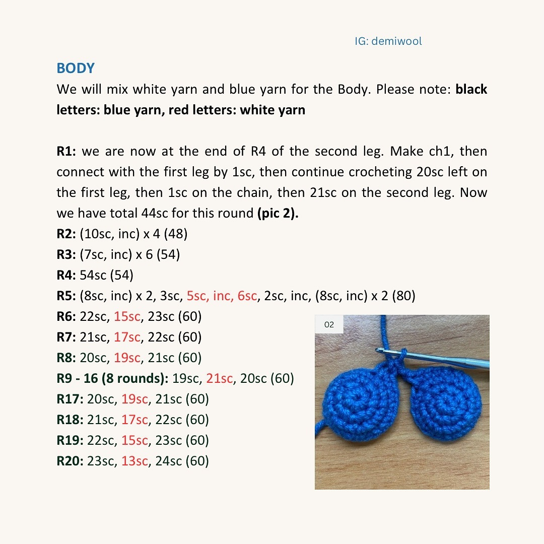 FREE Crochet Pattern: Adorable Blue Totoro Amigurumi