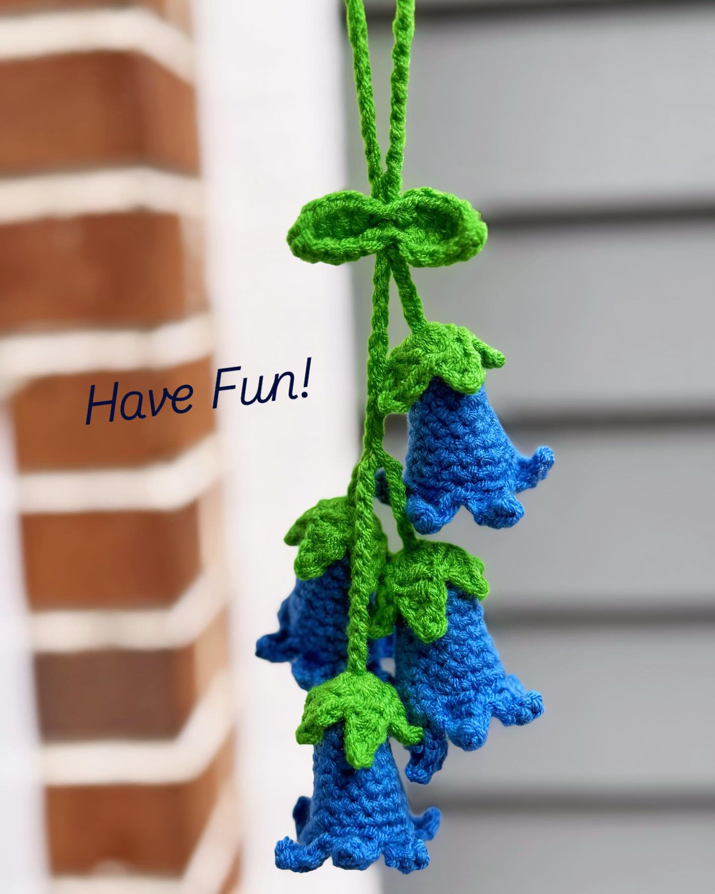 Free Crochet Pattern: Adorable Bluebells