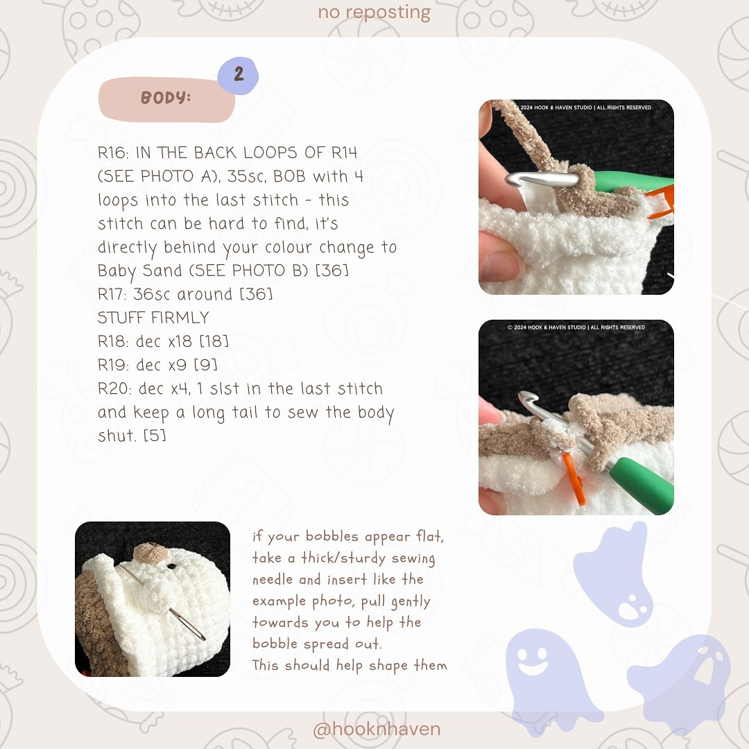 Free Crochet Pattern: Adorable Boo Bear!