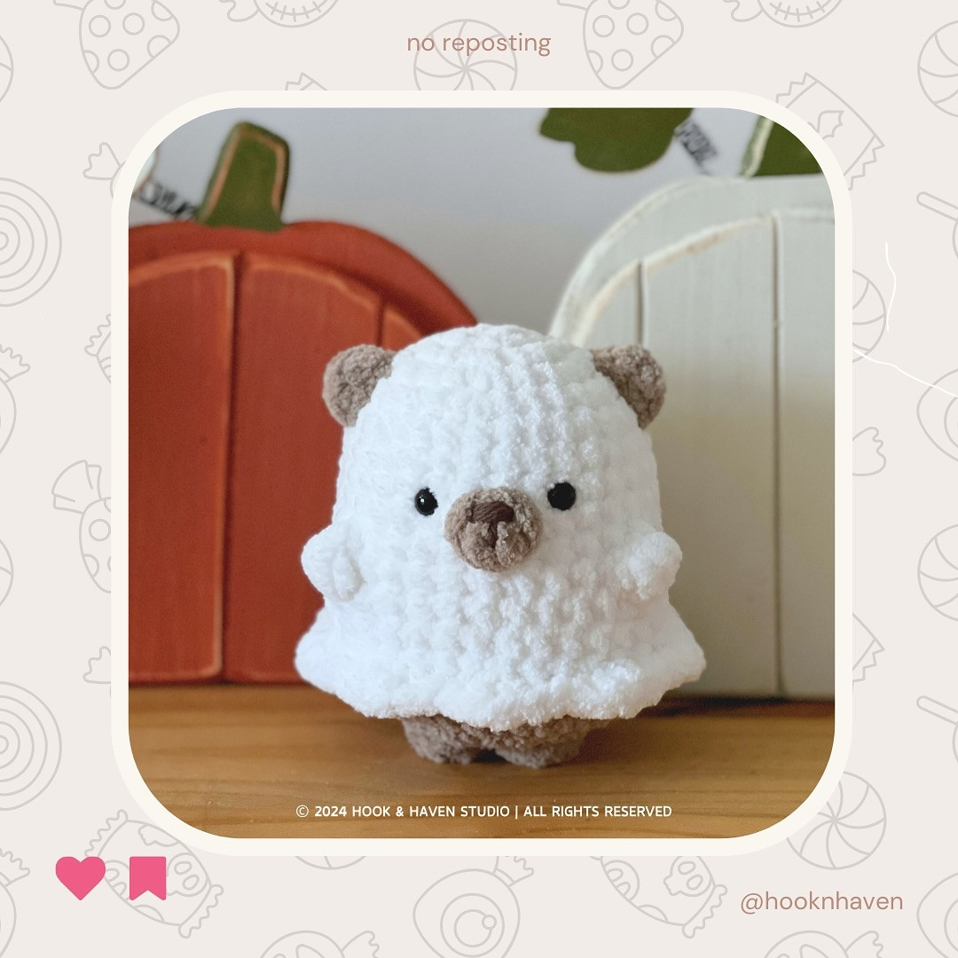 Free Crochet Pattern: Adorable Boo Bear!