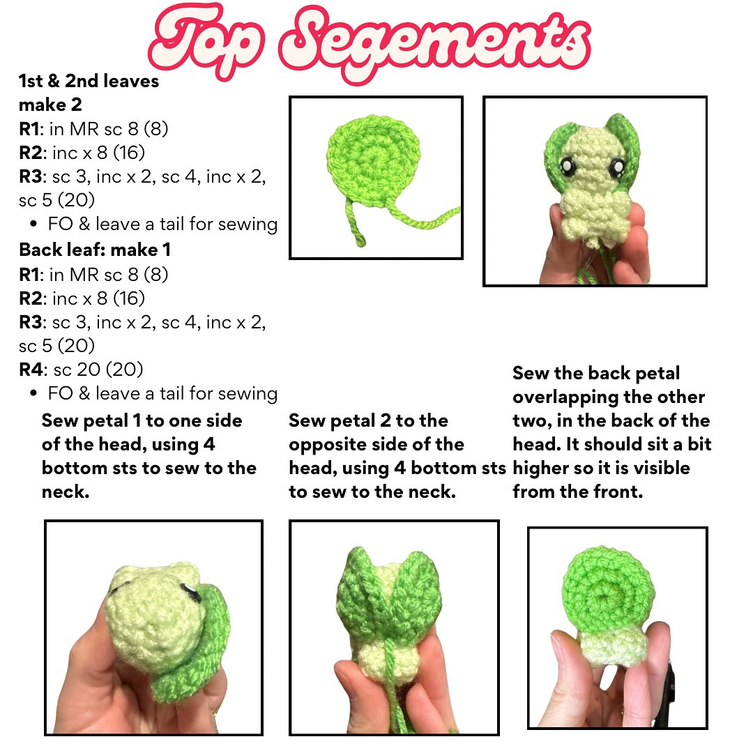 Free Crochet Pattern: Adorable Brussels Sprout Amigurumi