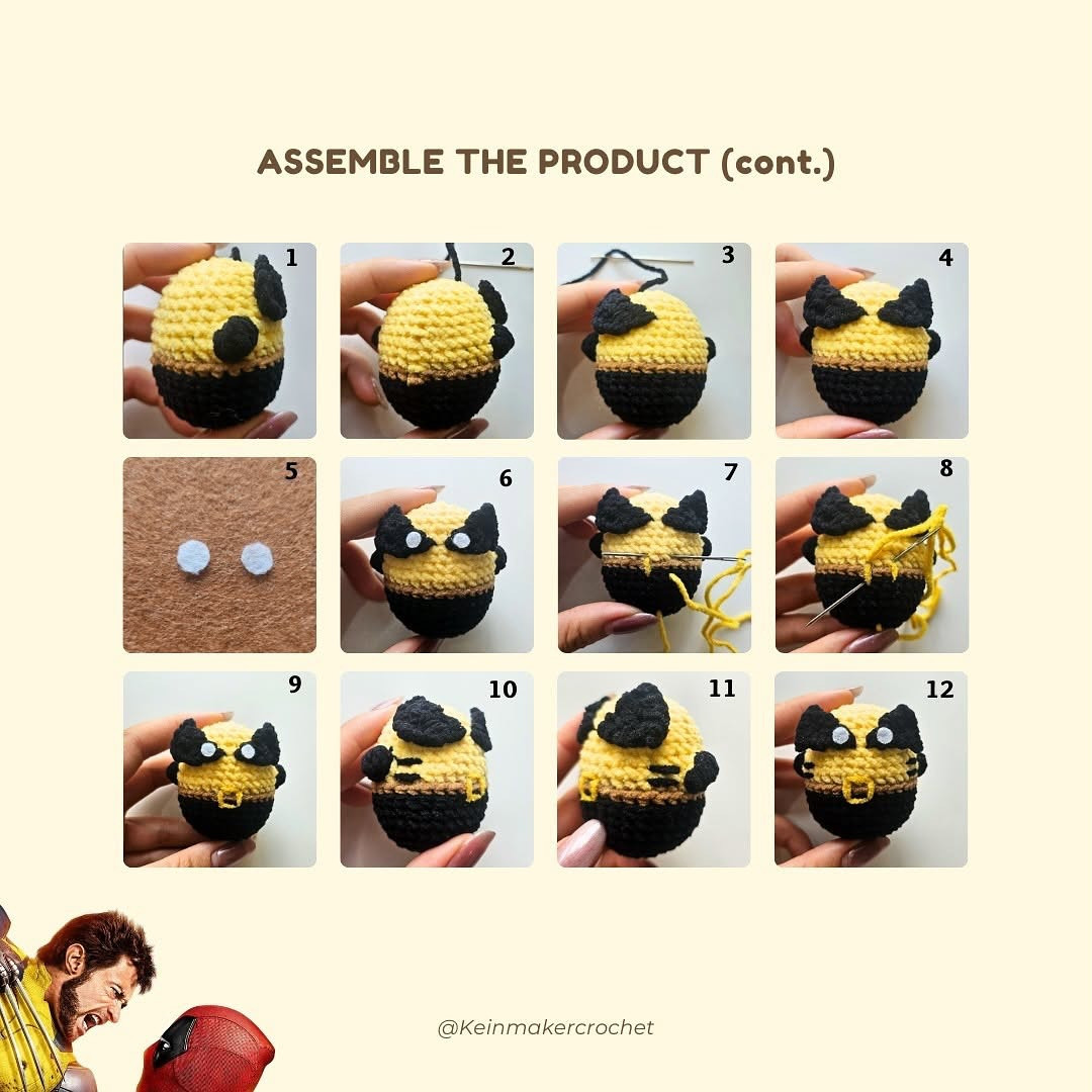Free Crochet Pattern: Adorable Bumble Amigurumi