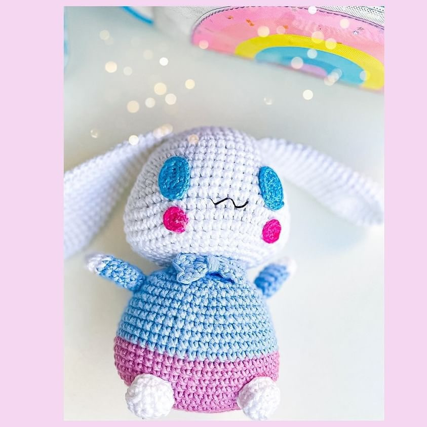 Free Crochet Pattern: Adorable Bunny Amigurumi rabbit