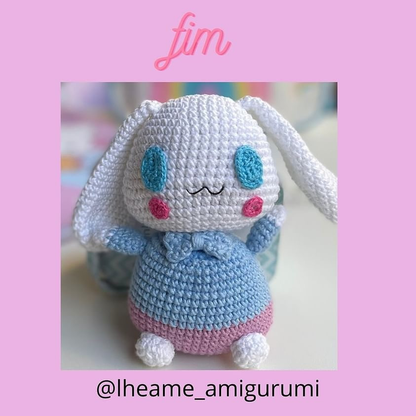 Free Crochet Pattern: Adorable Bunny Amigurumi rabbit