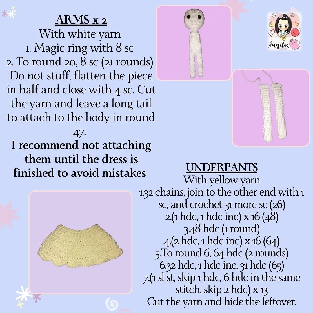 Free Crochet Pattern: Adorable Bunny Dress
