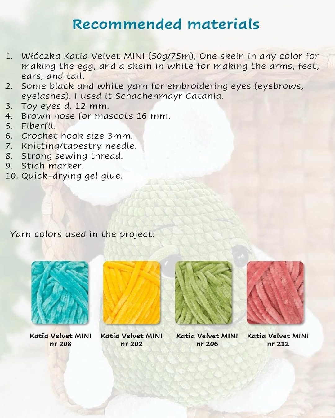 Free Crochet Pattern: Adorable Bunny Egg Amigurumi