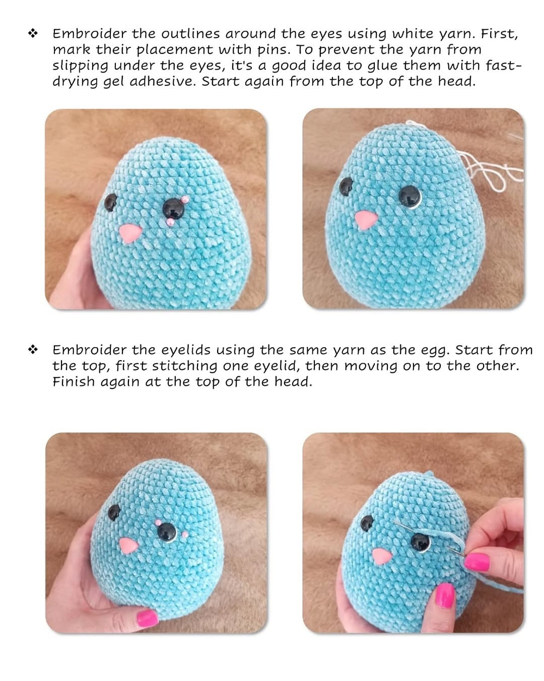 Free Crochet Pattern: Adorable Bunny Egg Amigurumi
