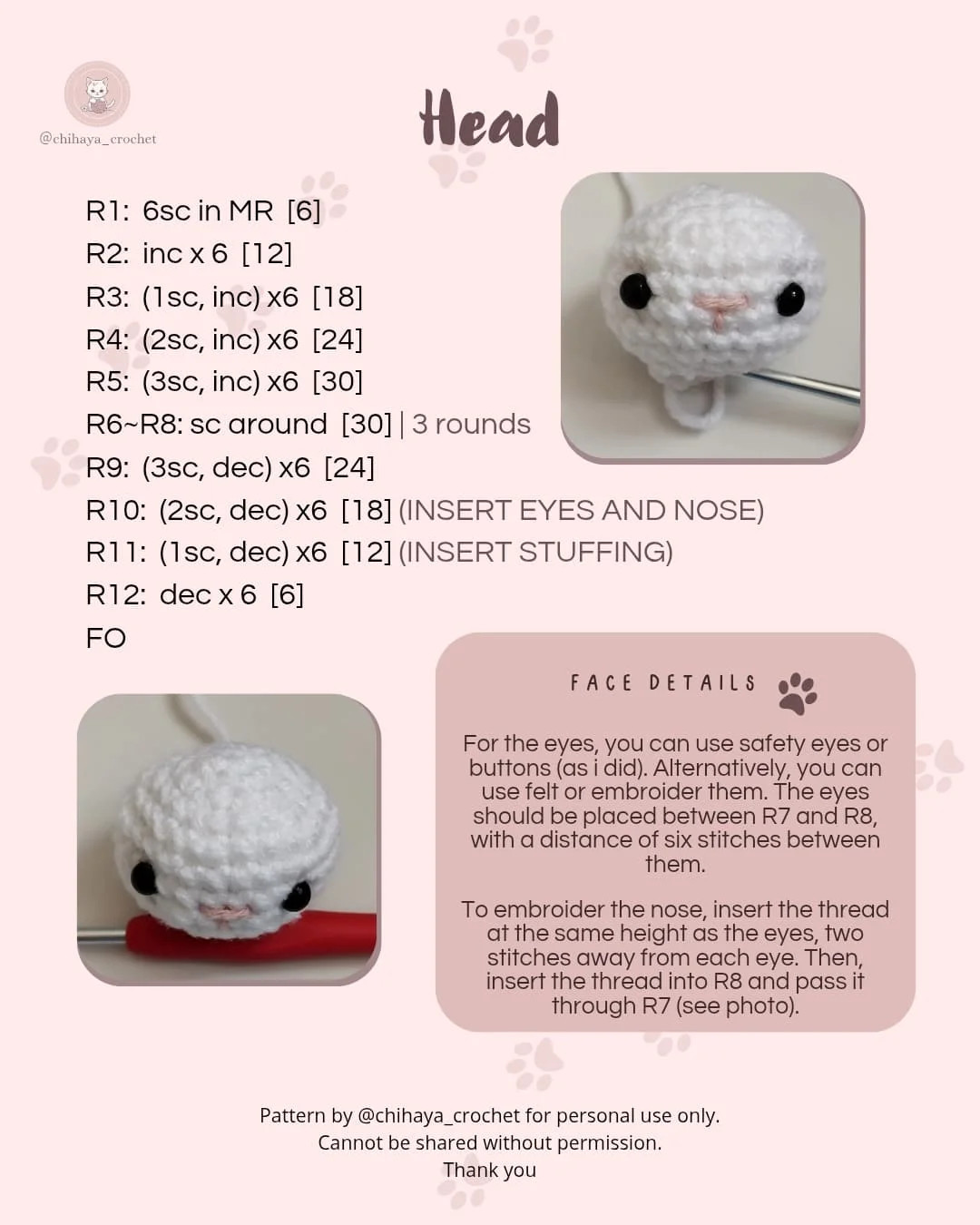 Free Crochet Pattern: Adorable Bunny Keychain