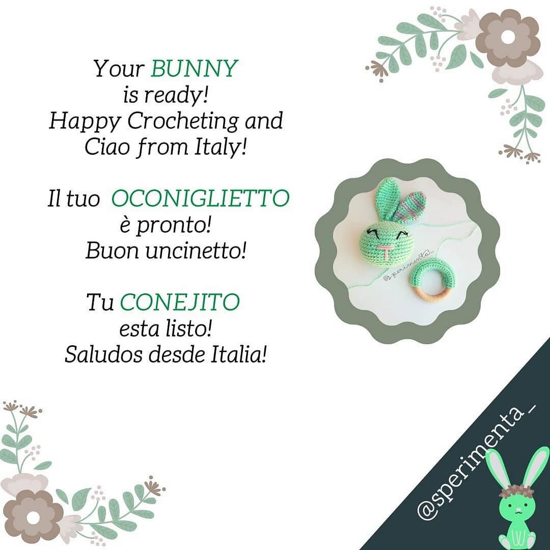 Free Crochet Pattern: Adorable Bunny Rattle