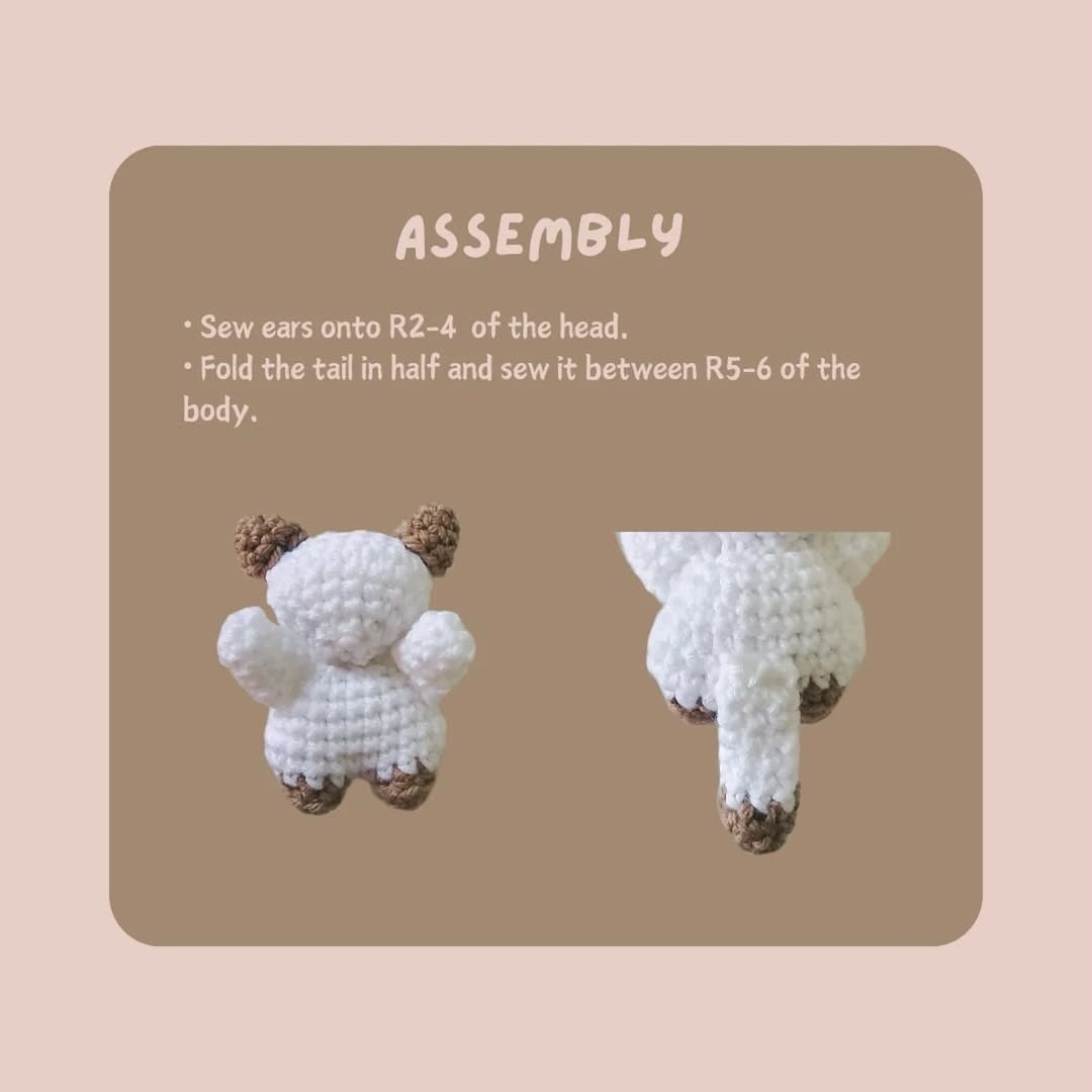 Free Crochet Pattern: Adorable Cake Roll Kitty Amigurumi