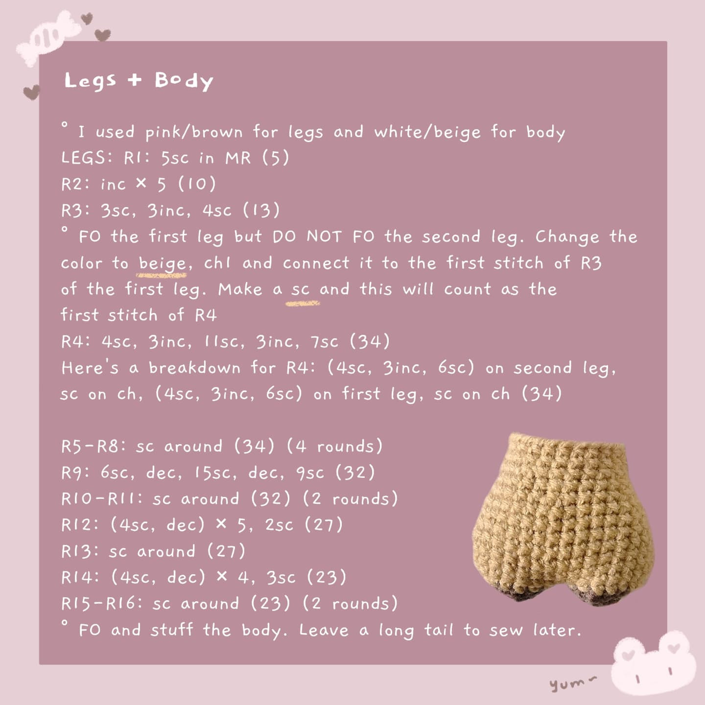 Free Crochet Pattern: Adorable Candy Bunnies