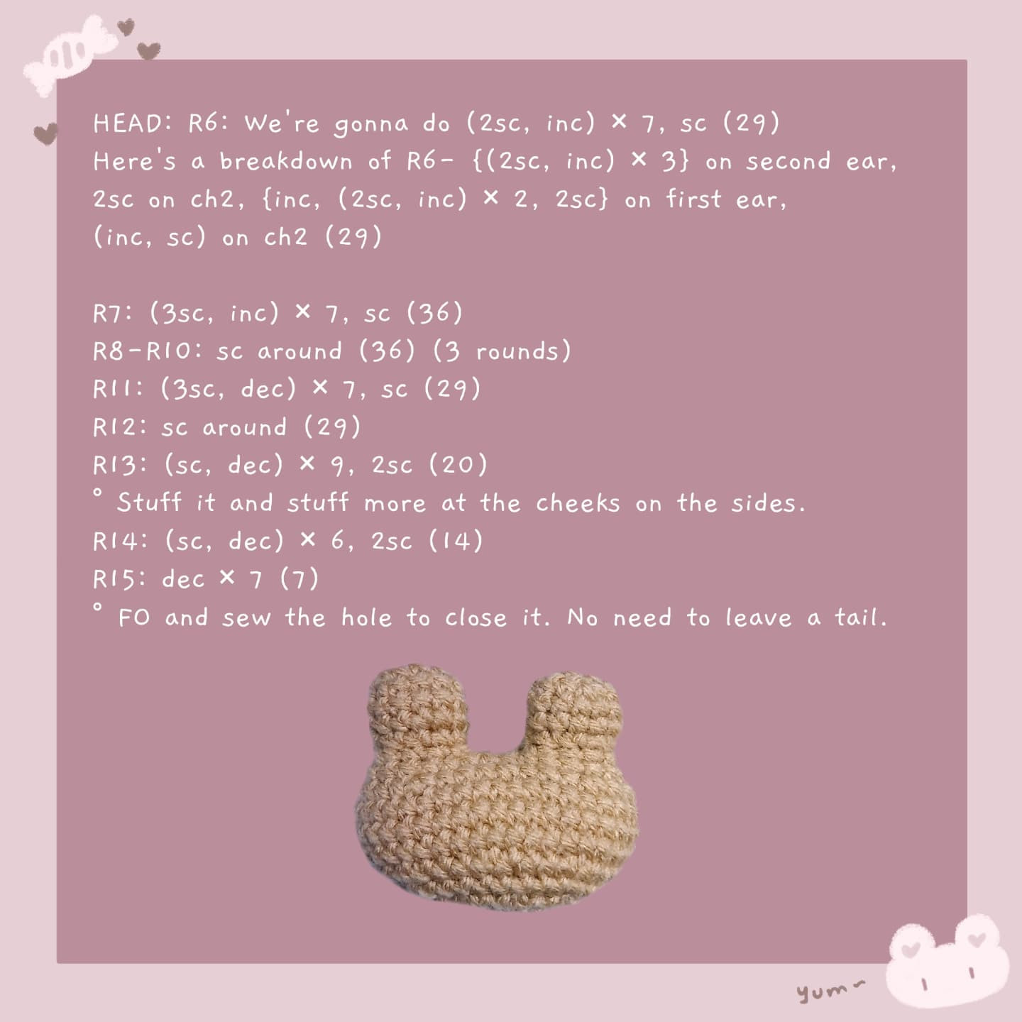 Free Crochet Pattern: Adorable Candy Bunnies