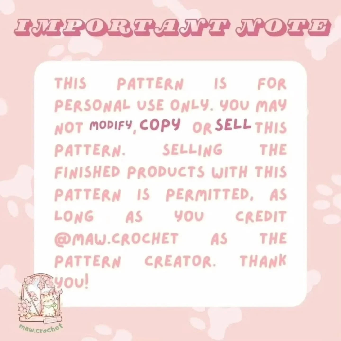 Free Crochet Pattern: Adorable Cat Paw Coaster