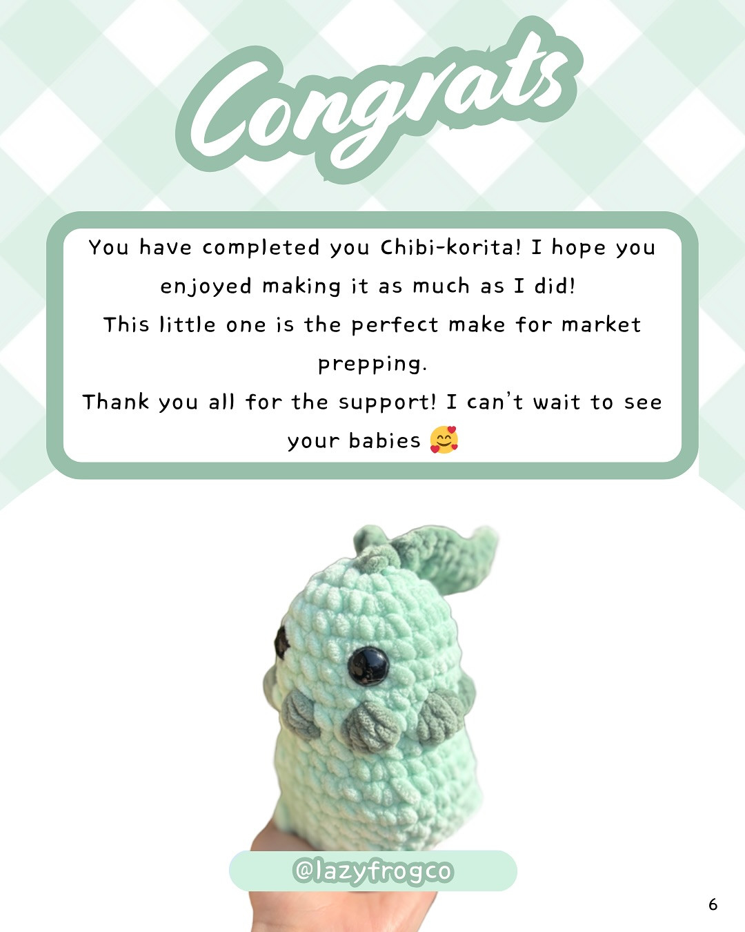 Free Crochet Pattern: Adorable Chibi-Korita Amigurumi