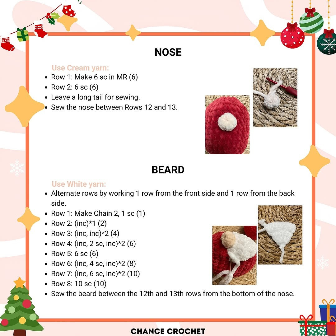 Free Crochet Pattern: Adorable Christmas Amigurumi Set