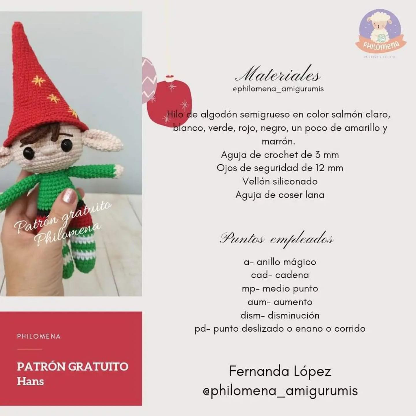 Free Crochet Pattern: Adorable Christmas Elf