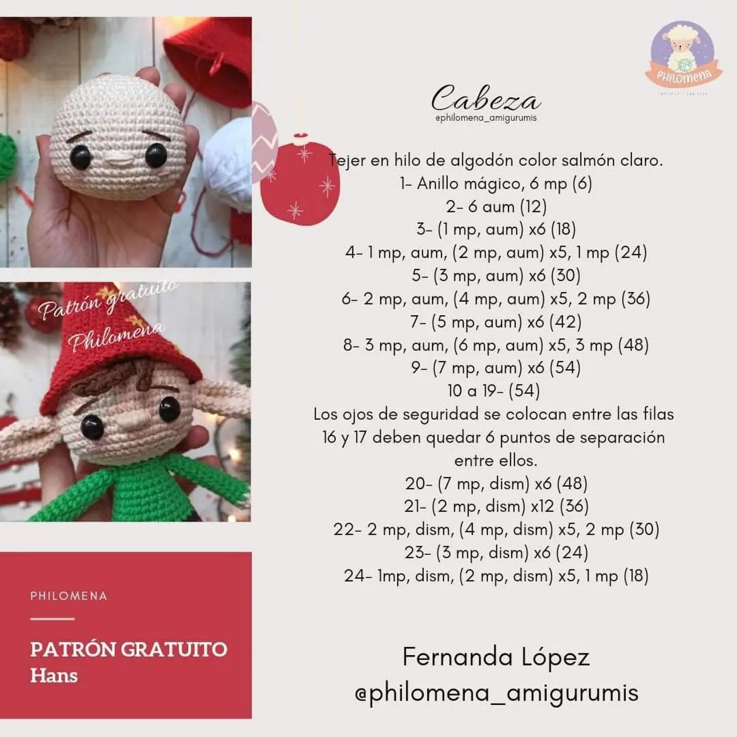 Free Crochet Pattern: Adorable Christmas Elf