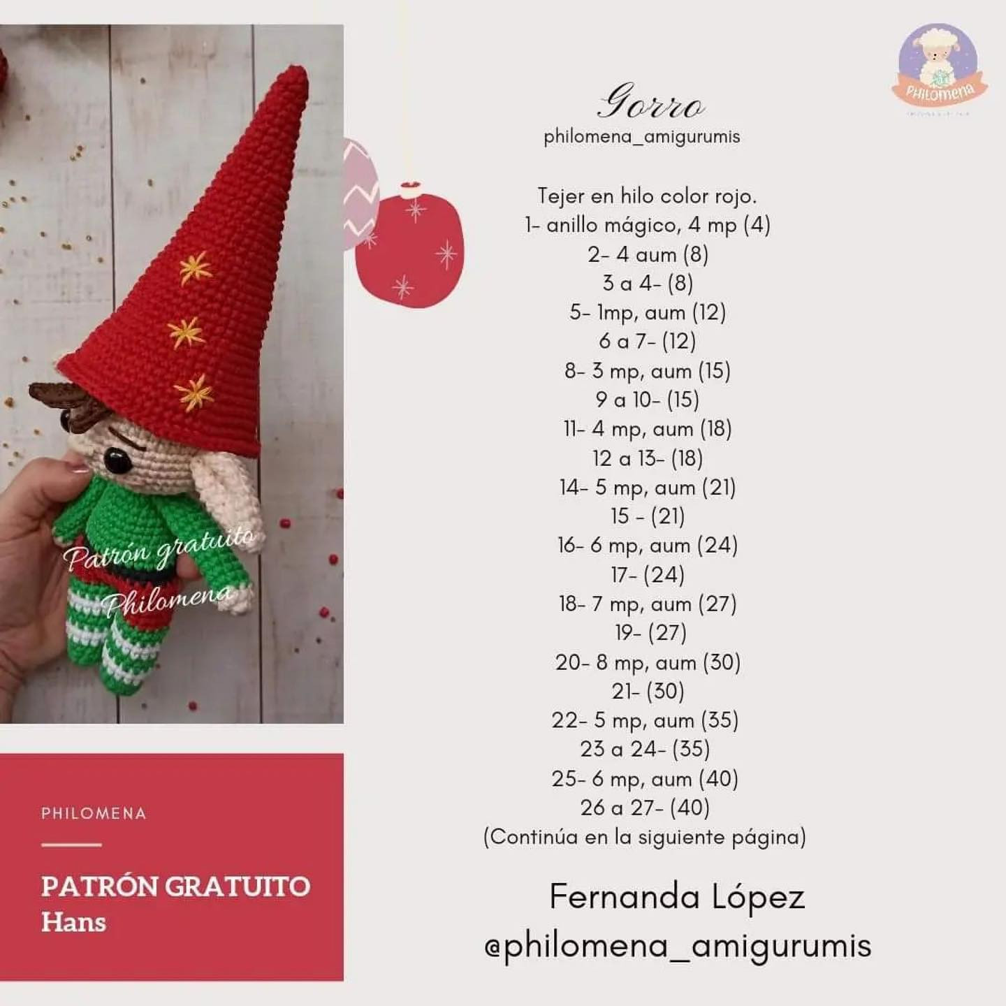 Free Crochet Pattern: Adorable Christmas Elf