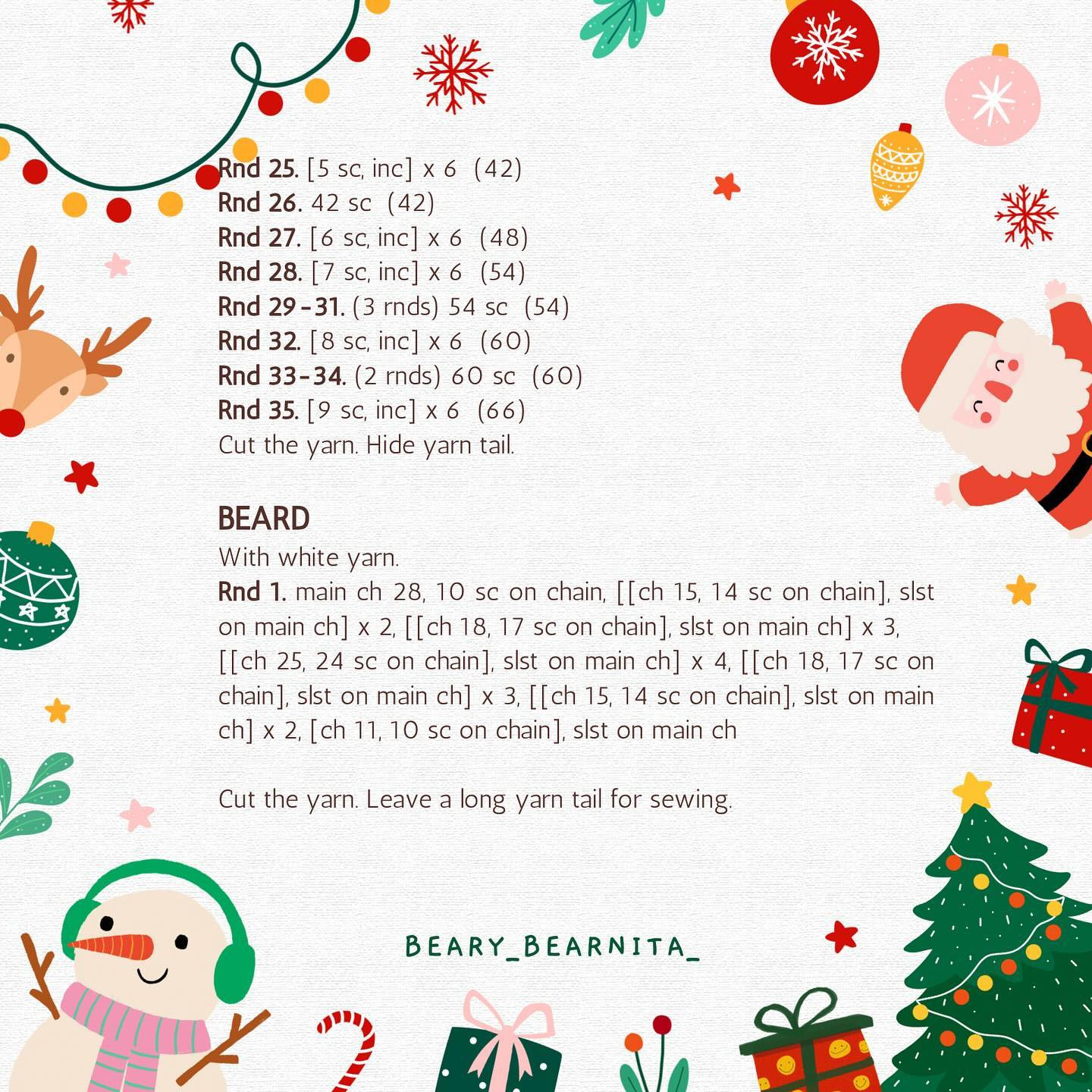 Free Crochet Pattern: Adorable Christmas Gnome