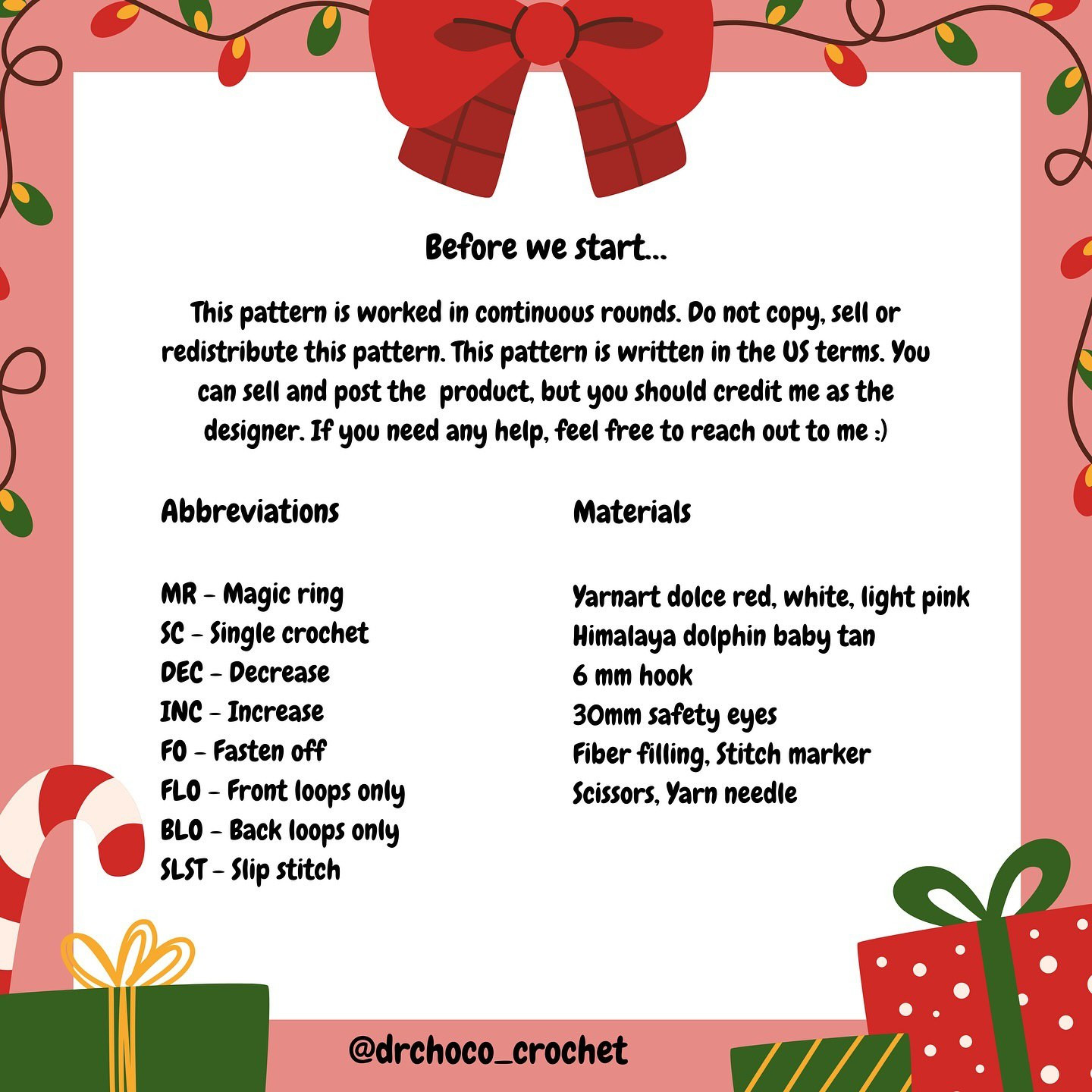 Free Crochet Pattern: Adorable Christmas Santa