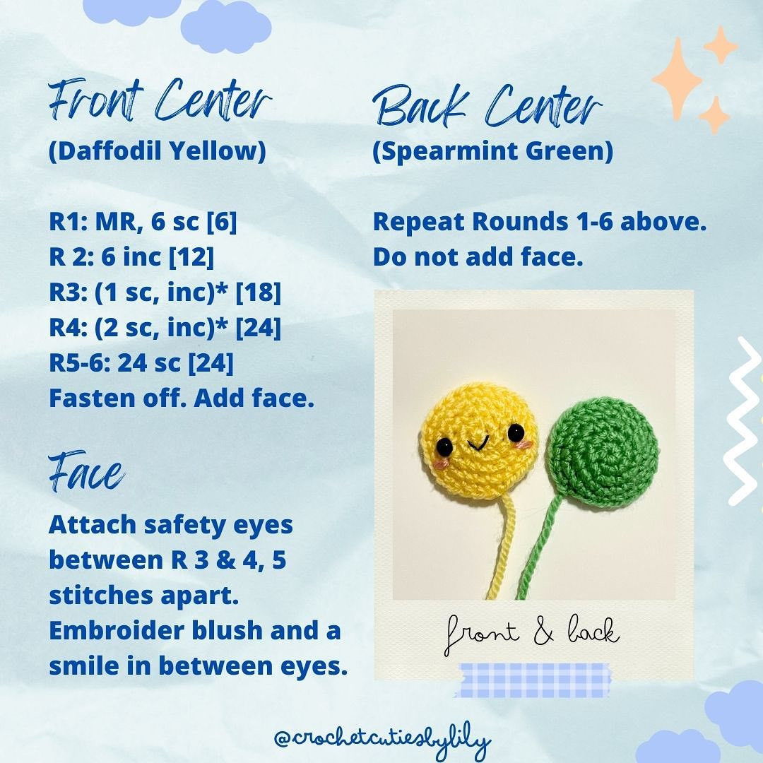 Free Crochet Pattern: Adorable Crochet Flower