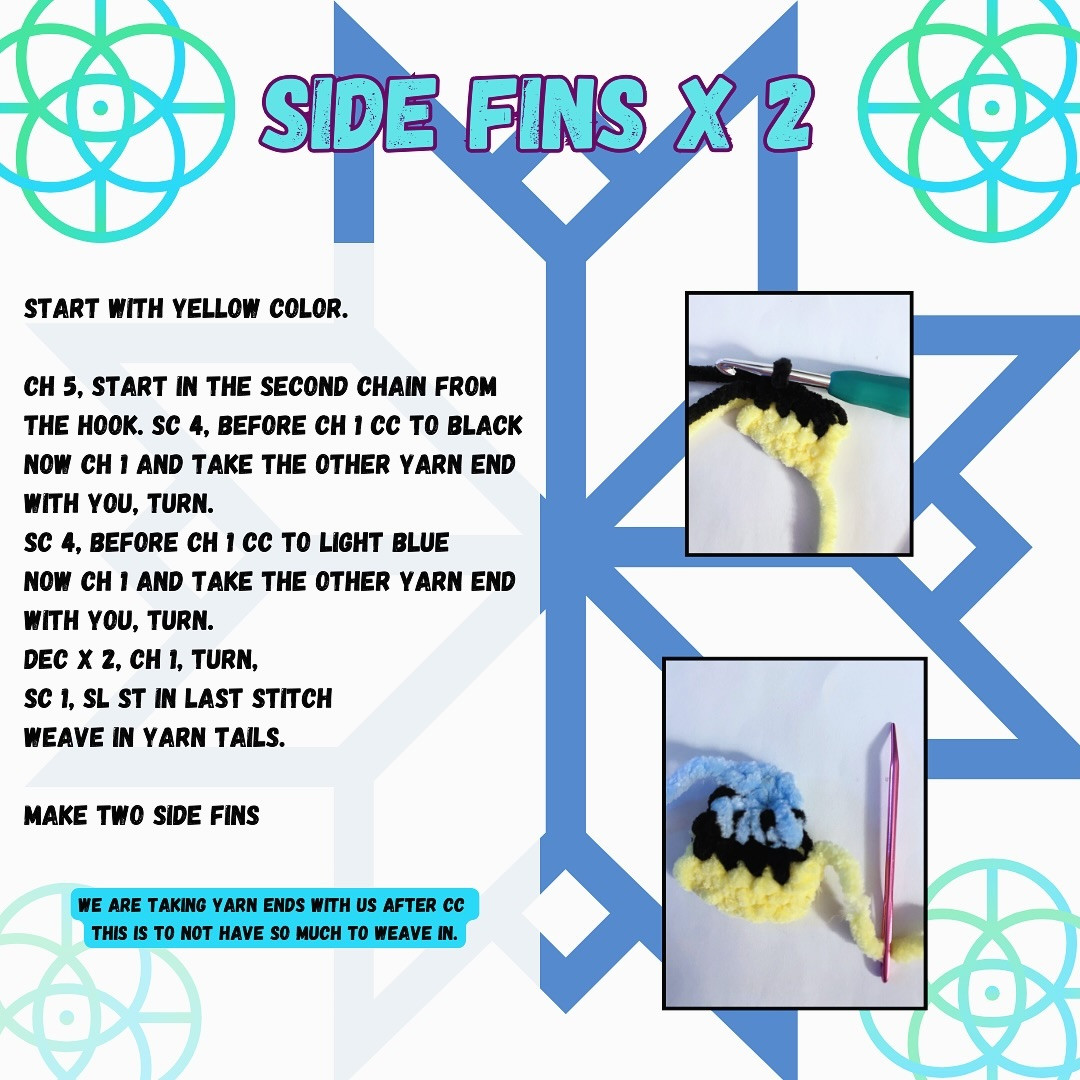 Free Crochet Pattern: Adorable Dory Fish Amigurumi