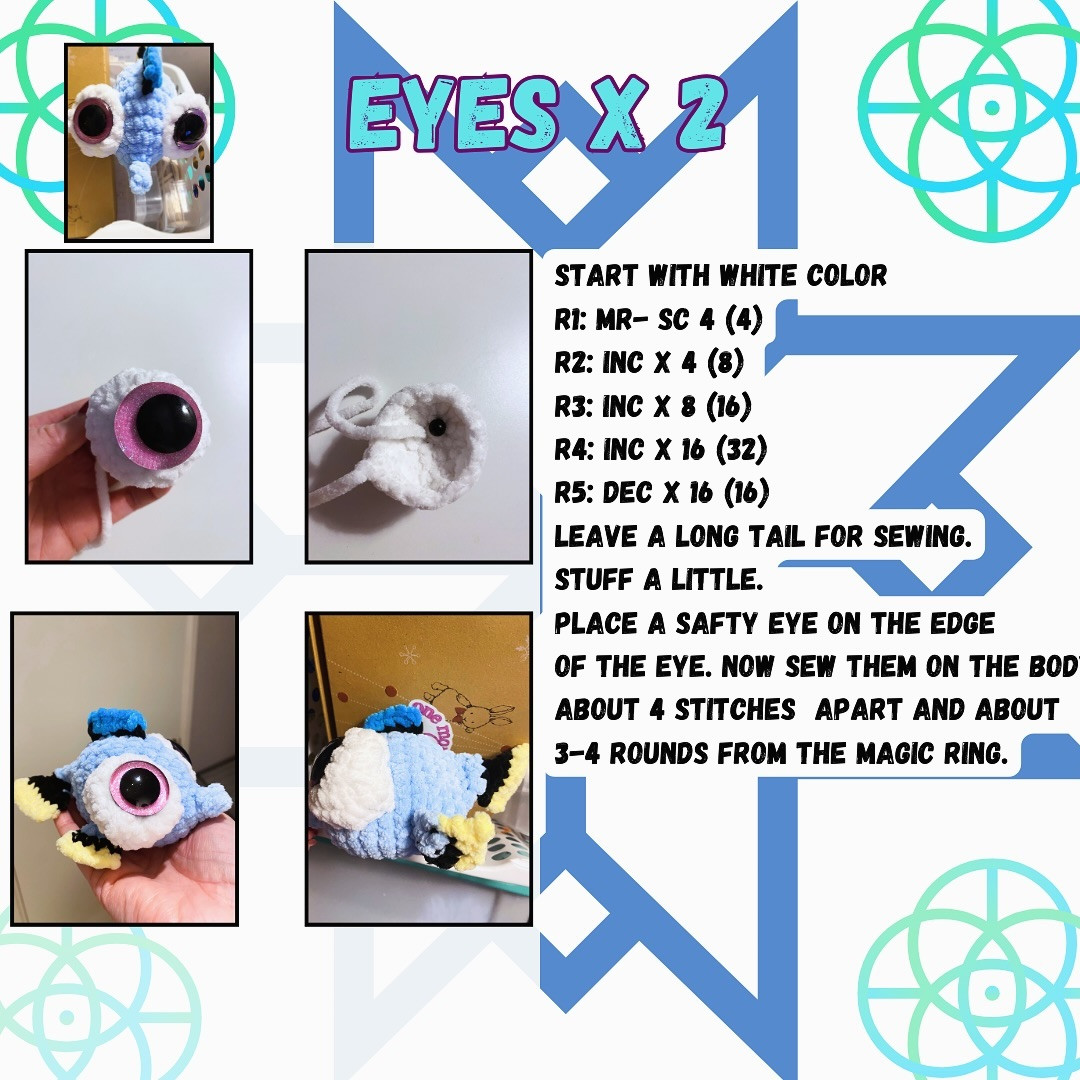 Free Crochet Pattern: Adorable Dory Fish Amigurumi