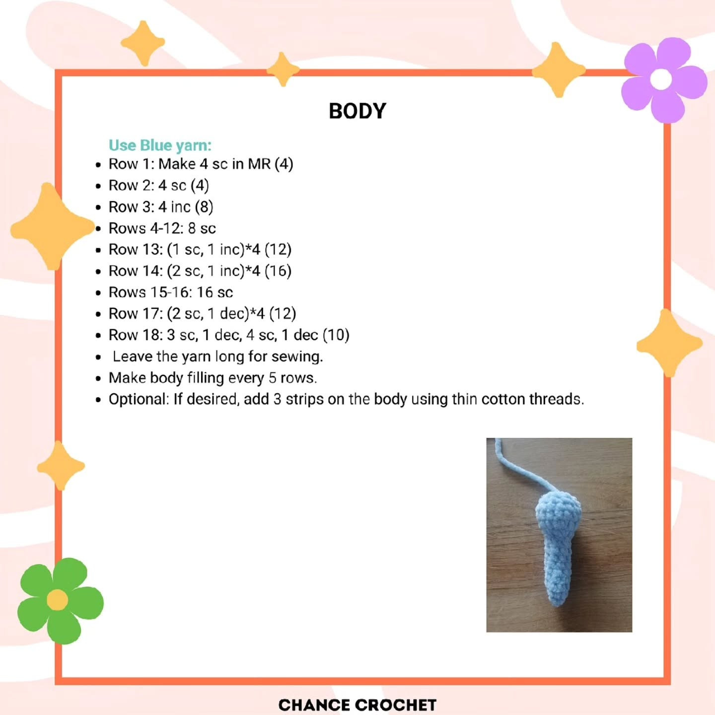 Free Crochet Pattern: Adorable Dragonfly Amigurumi