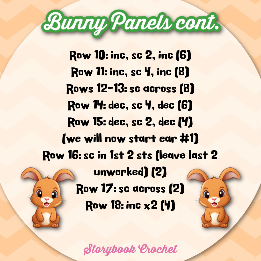 Free Crochet Pattern: Adorable Easter Bunnies