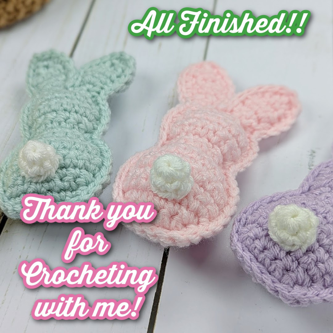 Free Crochet Pattern: Adorable Easter Bunnies