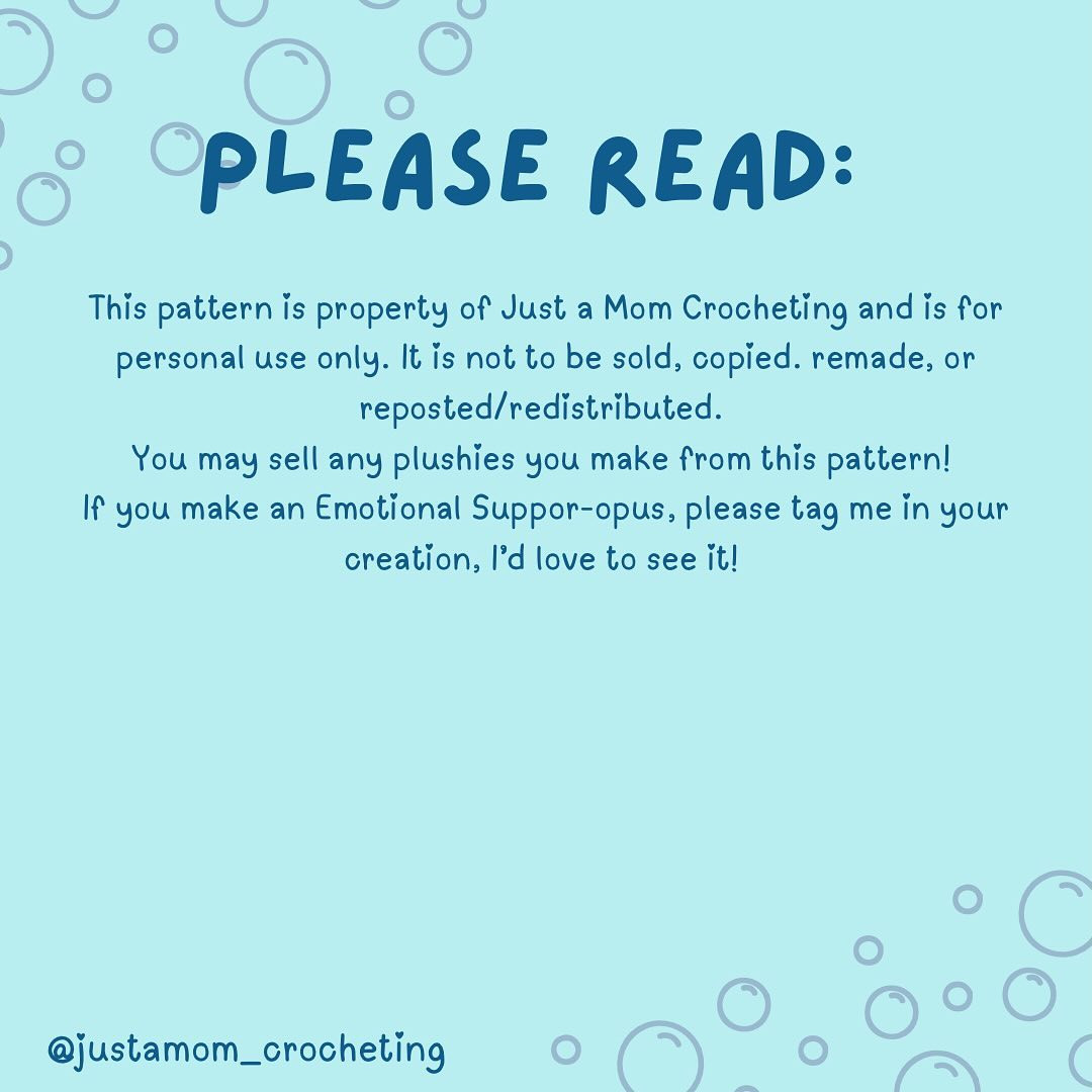 Free Crochet Pattern: Adorable Emotional Support Octopus