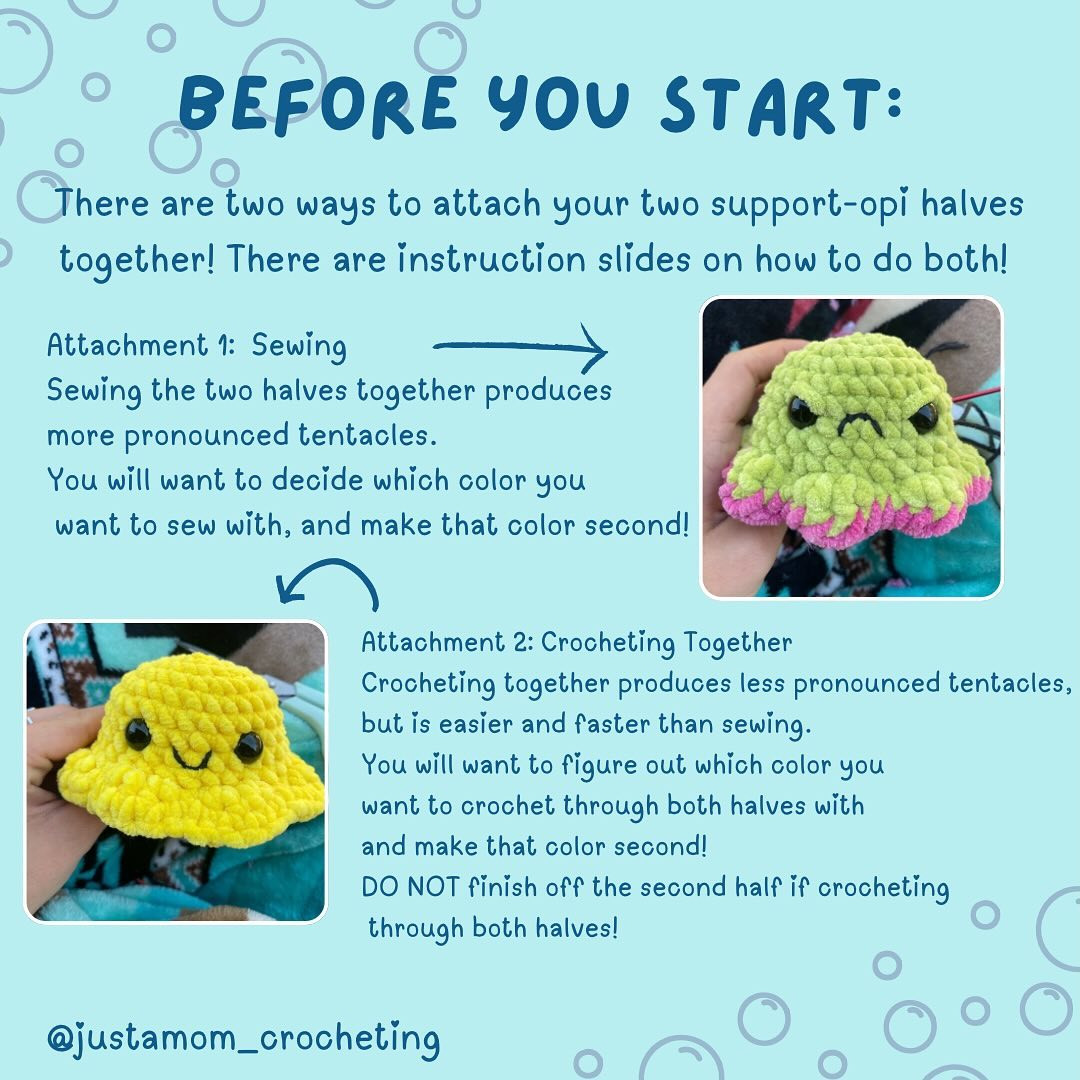 Free Crochet Pattern: Adorable Emotional Support Octopus