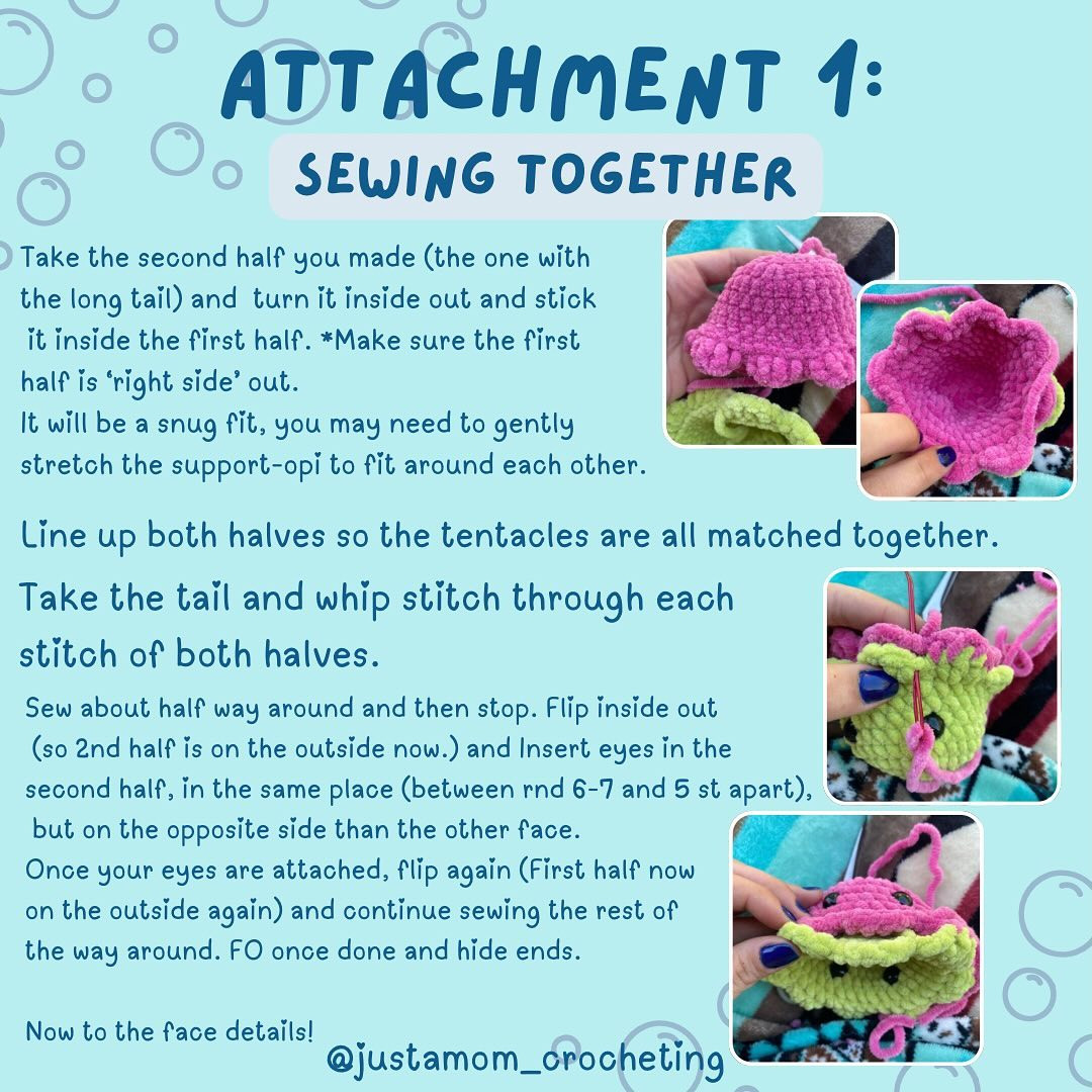 Free Crochet Pattern: Adorable Emotional Support Octopus