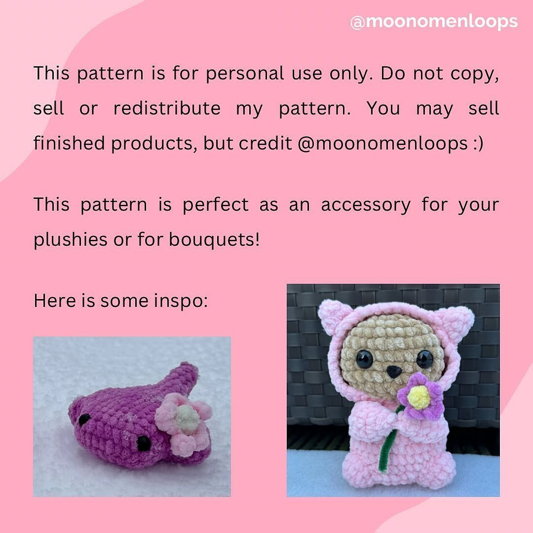 Free Crochet Pattern: Adorable Flower Bear