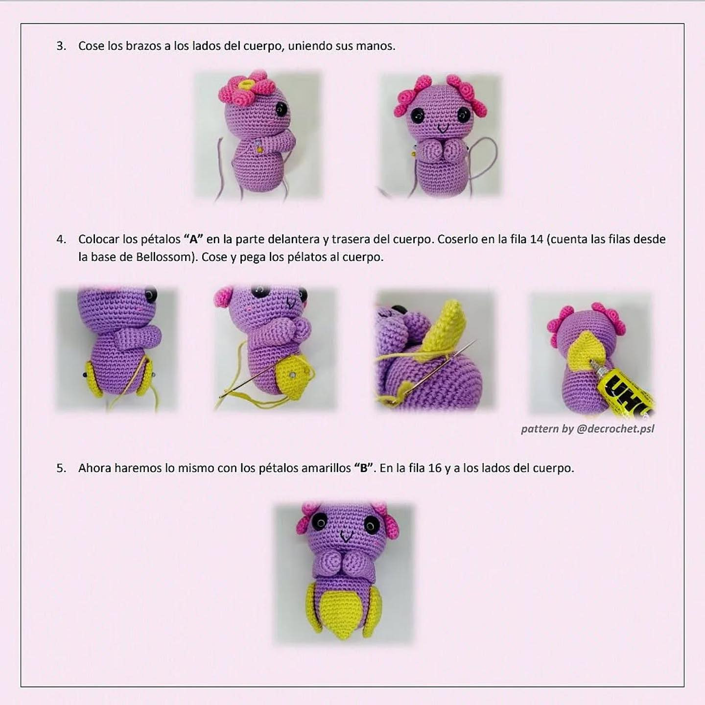 Free Crochet Pattern: Adorable Flower Creature Amigurumi