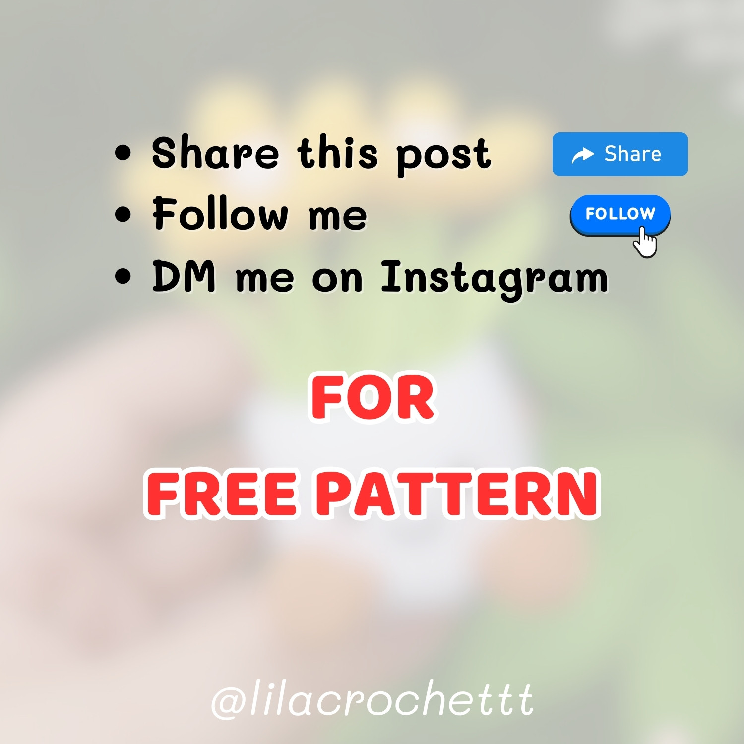 Free Crochet Pattern: Adorable Flower Pot