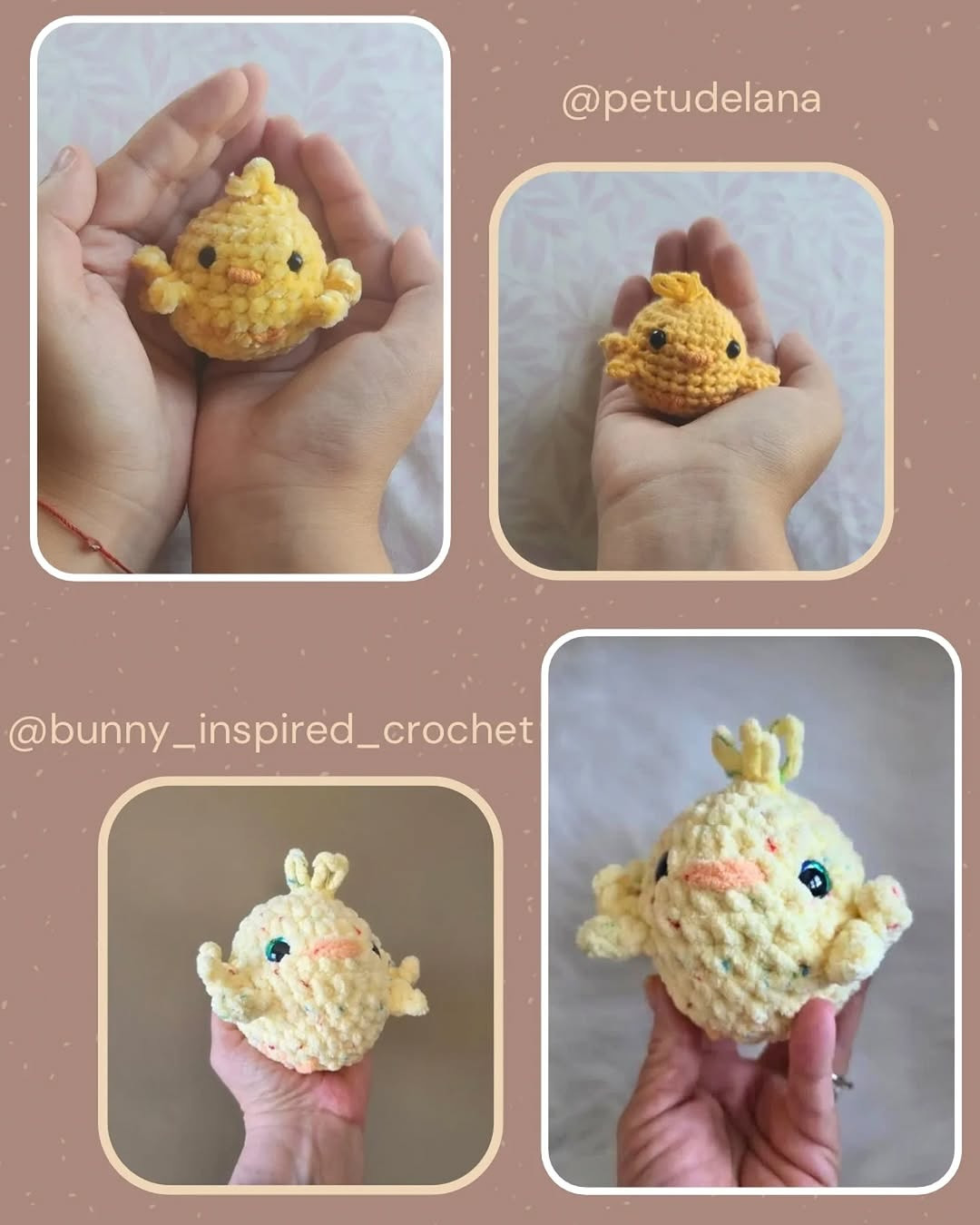 Free Crochet Pattern: Adorable Fluffy Chicks