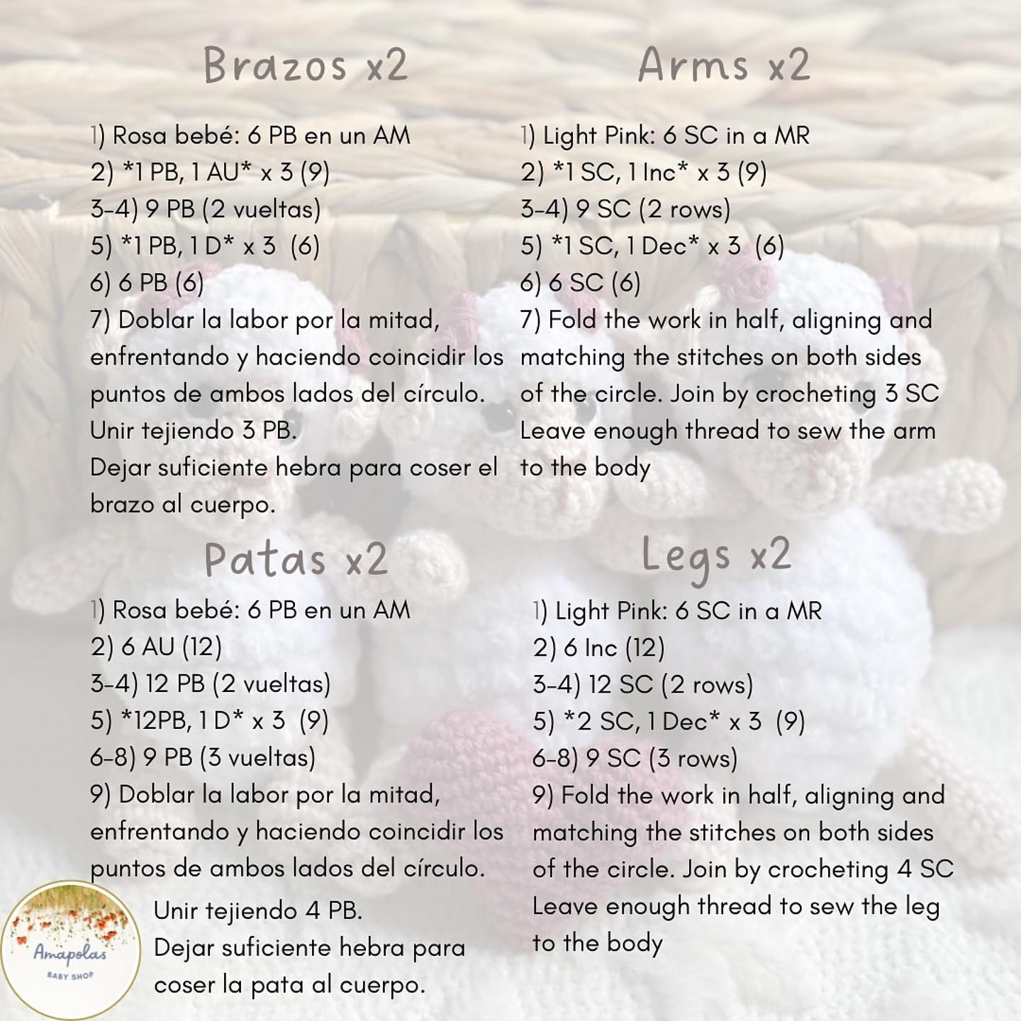 Free Crochet Pattern: Adorable Fluffy Lambs