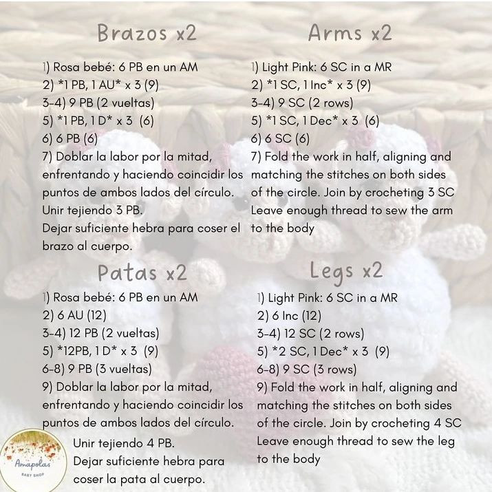 Free Crochet Pattern: Adorable Fluffy Lambs