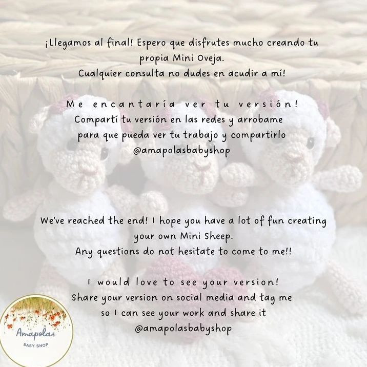Free Crochet Pattern: Adorable Fluffy Lambs