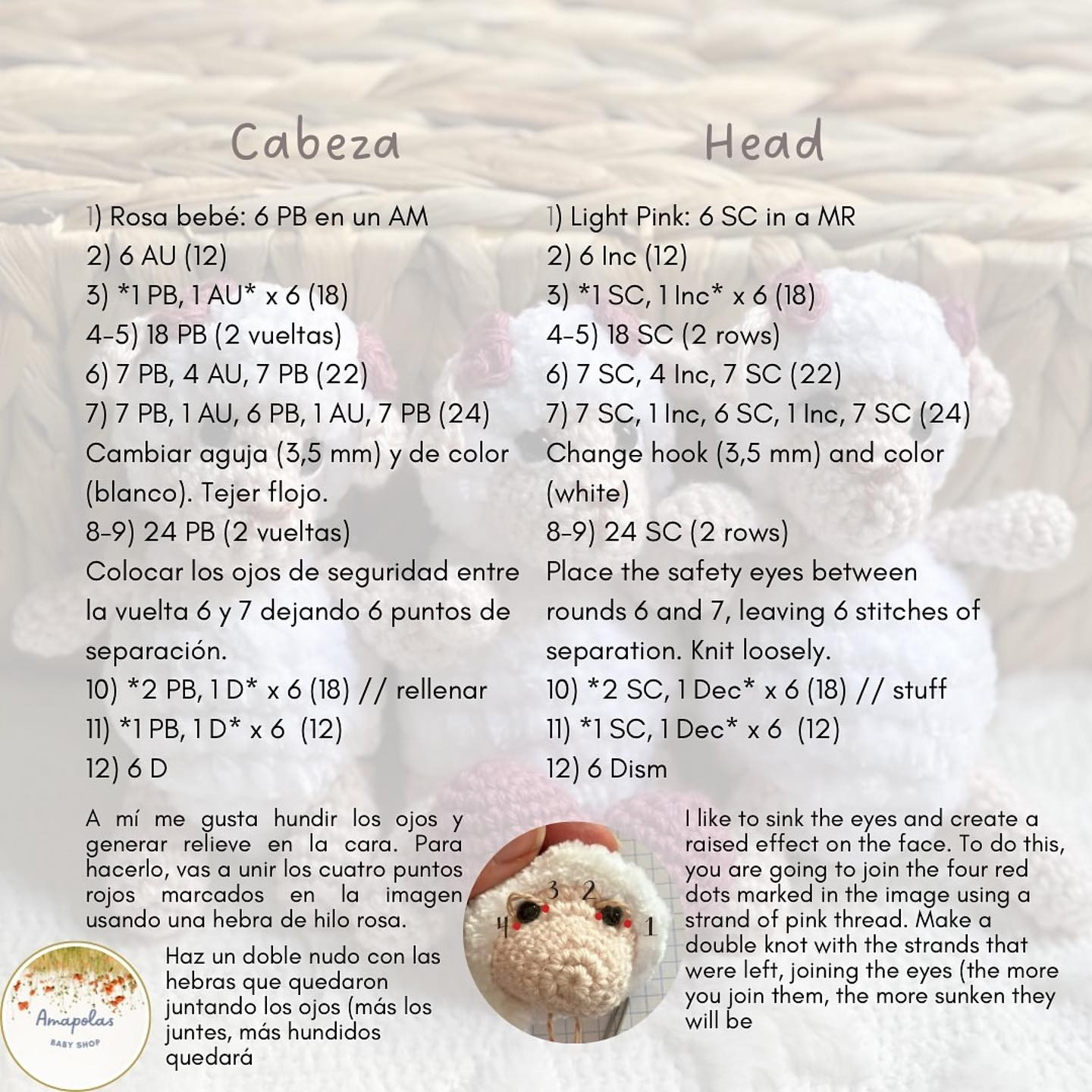 Free Crochet Pattern: Adorable Fluffy Lambs