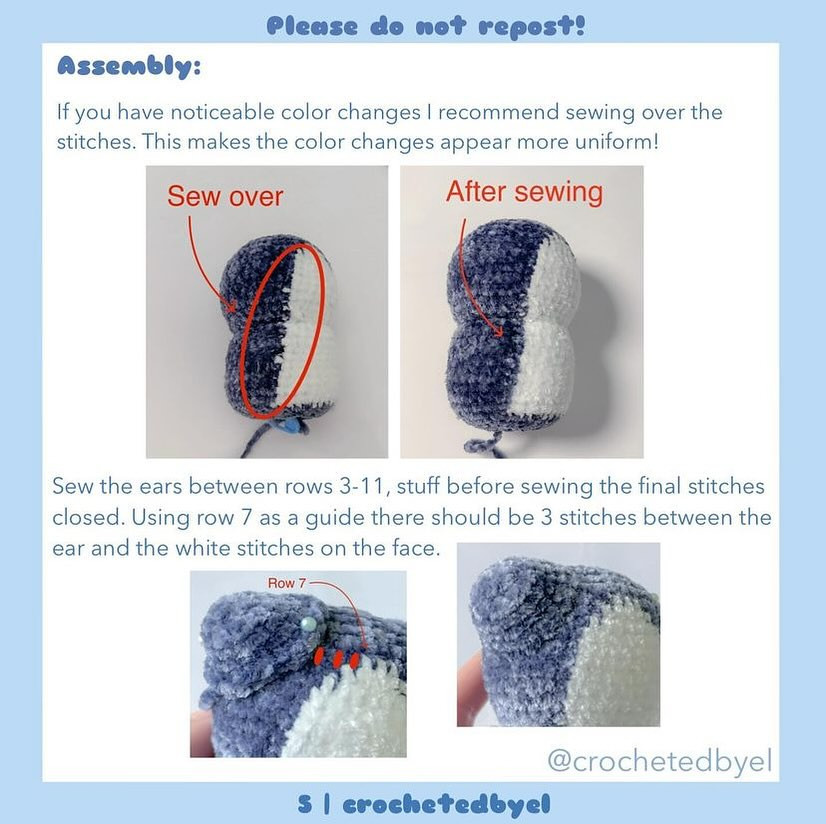 Free Crochet Pattern: Adorable Fluffy Penguin Amigurumi