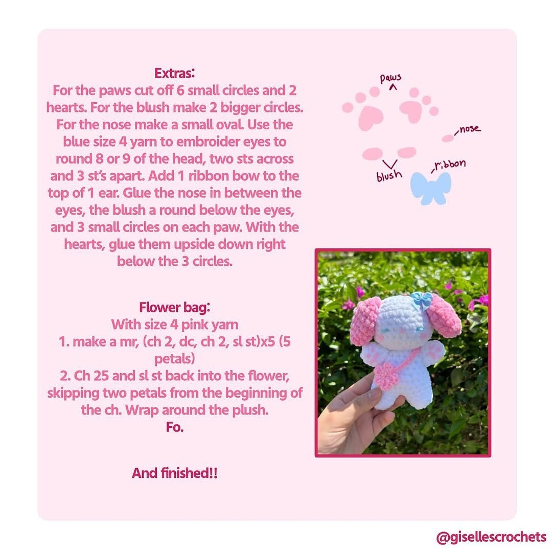 Free Crochet Pattern: Adorable Fluffy Puppy Amigurumi