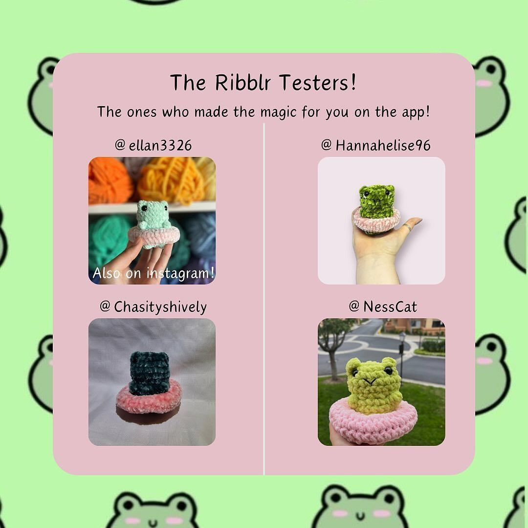 Free Crochet Pattern: Adorable Frog in a Floaty Ring!